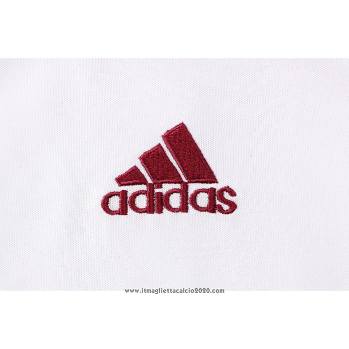 Tuta da Track Arsenal Manica Corta 2021 2022 Bianco